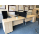 Rayleigh Cantilever Ergonomic Corner Office Desk